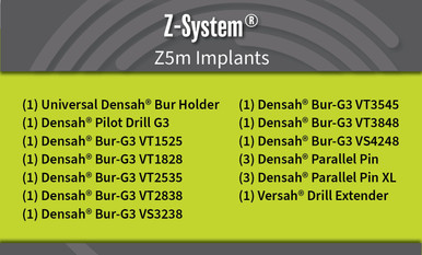 Universal (Regular) DENSAH® Bur Kit with Pilot Drill