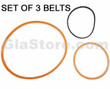 Replacement Belt Set of 3 for Ribao CS-10 Coin Counter Replacement Belt Set of 3 for Ribao CS-10 Coin Counter