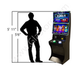 Dual Screen 27" LED Sitdown Cabinet Dual Screen 27" LED Sitdown Cabinet