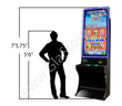 55" Vertical LED Upright Game Ready Cabinet with Upper Bill Acceptor 55" Vertical LED Upright Game Ready Cabinet with Upper Bill Acceptor