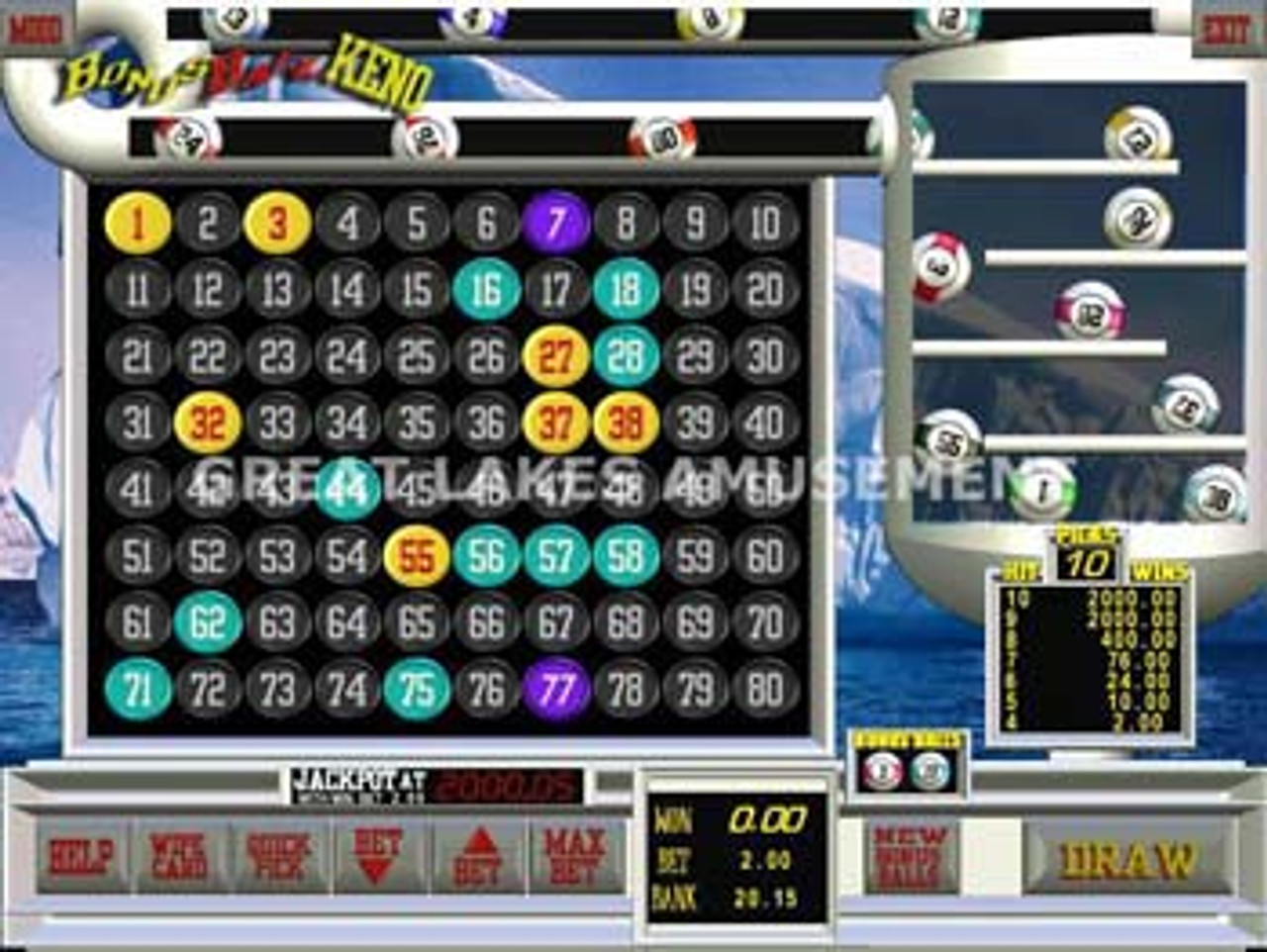 shamrock 7's video poker machine for sale