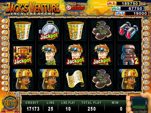 Jack's Venture Main Game 25-Liner Jack's Venture Main Game 25-Liner