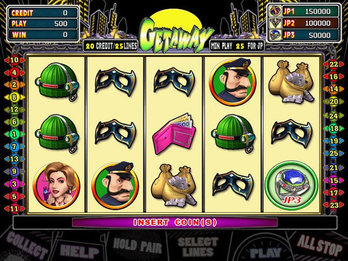 Getaway Main Game 25-Liner Getaway Main Game 25-Liner