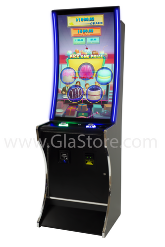 43" Vertical Upright Game Ready Cabinet with Curved LED Monitor 43" Vertical Upright Game Ready Cabinet with Curved LED Monitor