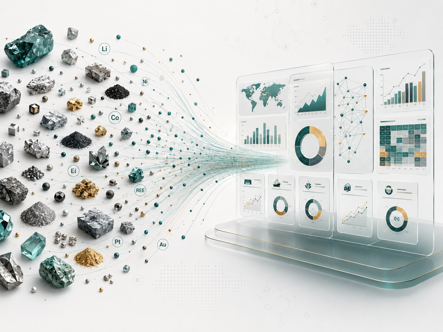 Critical minerals flowing into RMJ materials intelligence dashboards and sourcing insights