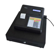 SAM4S ER-265EJ Cash Register with Large Cash Drawer ER265JRALB