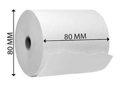 80mm x 80mm Thermal paper Roll - Box of 24 RO8080T