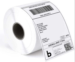 70mm x 25mm Thermal Transfer Label 1000 Labels per roll 25mm core TT70X25/25