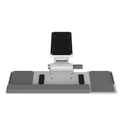 Humanscale Keyboard Tray System, 6G Mechanism for Fixed Surfaces, Big Platform with Slim Palm Support and 22" Track (Black) CCHU6G500S22 Humanscale Keyboard Tray System, 6G Mechanism for Fixed Surfaces, Big Platform with Slim Palm Support and 22" Track (Black) CCHU6G500S22