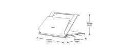 Humanscale Laptop Holder L6 (Silver) CCHUL6INDAUS Humanscale Laptop Holder L6 (Silver) CCHUL6INDAUS