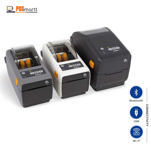 ZEBRA Desktop ZD411 Direct Thermal Label Printer 203DPI Bluetooth/USB/WIFI PRZZD4A022D0PW02EZ