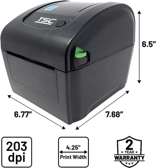 TSC TC300 Direct Thermal and Thermal Transfer Label Printer 300DPI (USB, Serial, Ethernet, Parallel) 99-059A004-5004 TSC TC300 Direct Thermal and Thermal Transfer Label Printer 300DPI (USB, Serial, Ethernet, Parallel) 99-059A004-5004