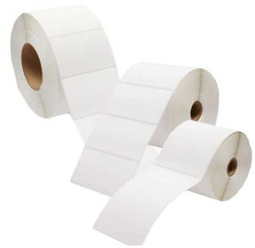 80mm x 99mm - White Thermal Transfer Poly Labels, Permanent Adhesive, 76mm core, (1250/roll) L12072