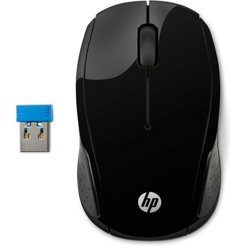 HP 200 Wireless Mouse with Dongle (Black) 3439053 HP 200 Wireless Mouse with Dongle (Black) 3439053