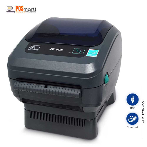 Zebra's ZP 505 Fedex Direct Thermal Label Printer (USB & Ethernet) E21557 Zebra's ZP 505 Fedex Direct Thermal Label Printer (USB & Ethernet) E21557