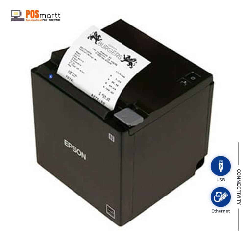 EPSON TM-M30III Black Receipt Printer with Built-In USB, Ethernet, Bluetooth & Wi-Fi C31CK50232 EPSON TM-M30III Black Receipt Printer with Built-In USB, Ethernet, Bluetooth & Wi-Fi C31CK50232