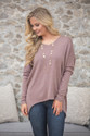 Side By Side Mauve Sweater