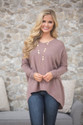 Side By Side Mauve Sweater