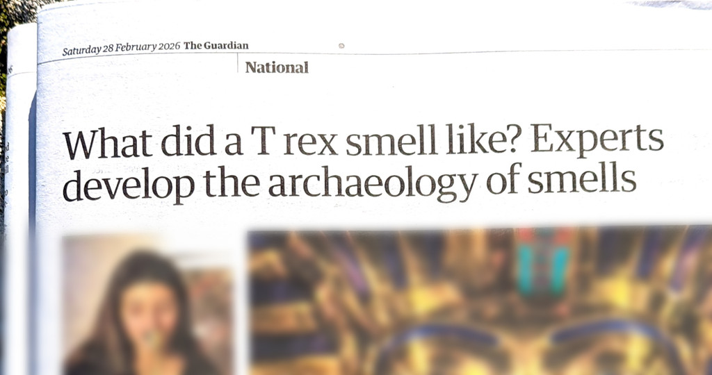 AromaPrime's Historical Scents Recognised in The Guardian