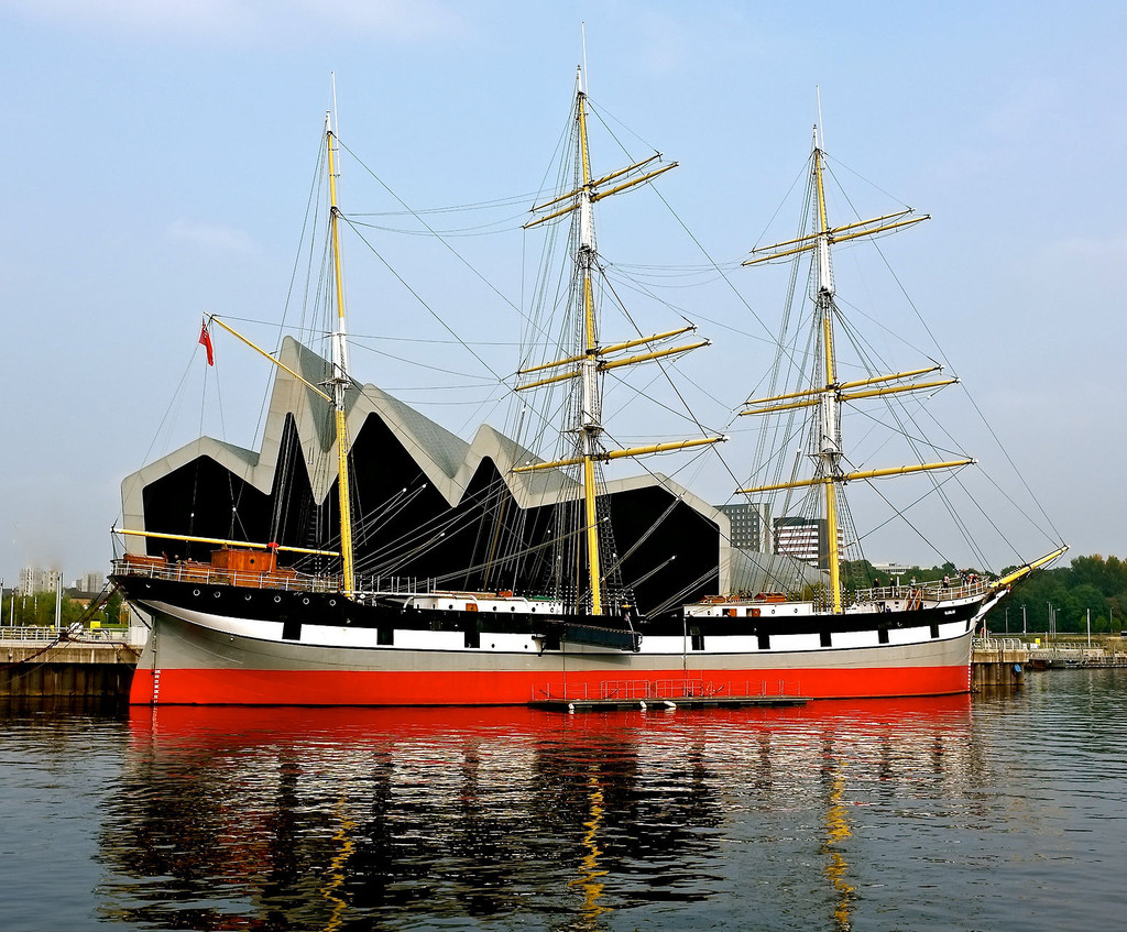 Smells at the push of a button at the Tall Ship Glenlee!