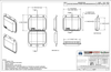 300TF - Stock Clamshell Packaging Technical Drawing