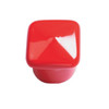 3/8" x 5/8" Red Anti-Roll Cap - 1,000