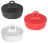 1-1/2" Round Hanger Plug - Black, Red or White