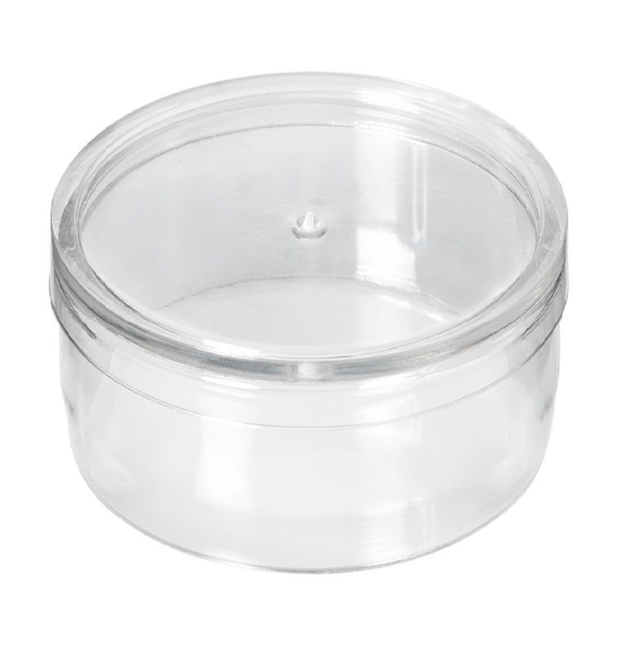 1/2" Round Clear Poly Plug - Stock 5,000/box