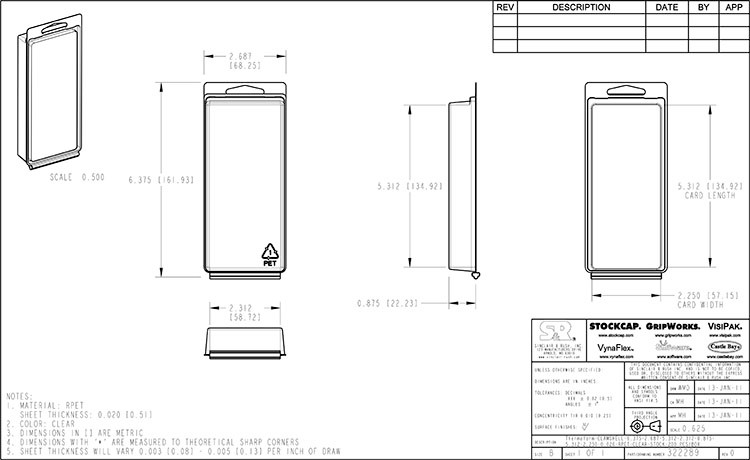 322289 - Stock Clamshell Packaging