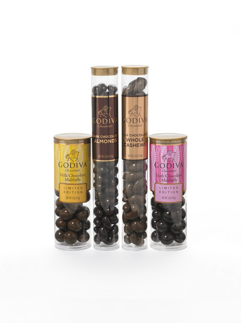 1" x 10" Candy Tube Packaging with Clear Cap