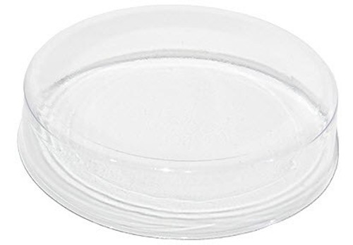 2-1/2" x 1/2" Clear Cap 2-1/2" x 1/2" Clear Cap