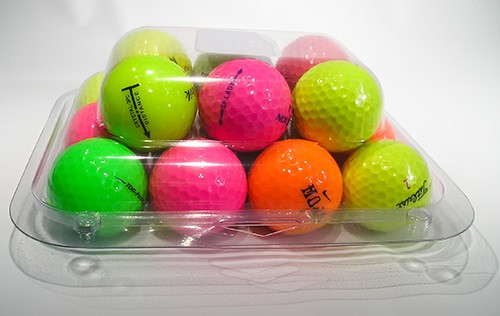 118-1TF - 18-Ball Egg Carton Bottom Golf Ball Clamshell 118-1TF - 18-Ball Egg Carton Bottom Golf Ball Clamshell