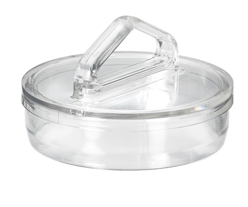 1" Round Clear Hanger Plug