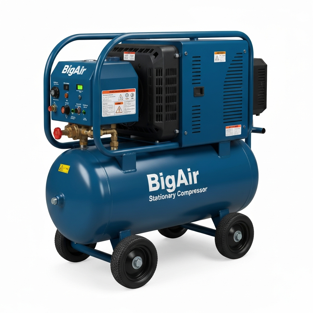 BigAir 60-Gallon Stationary Compressor