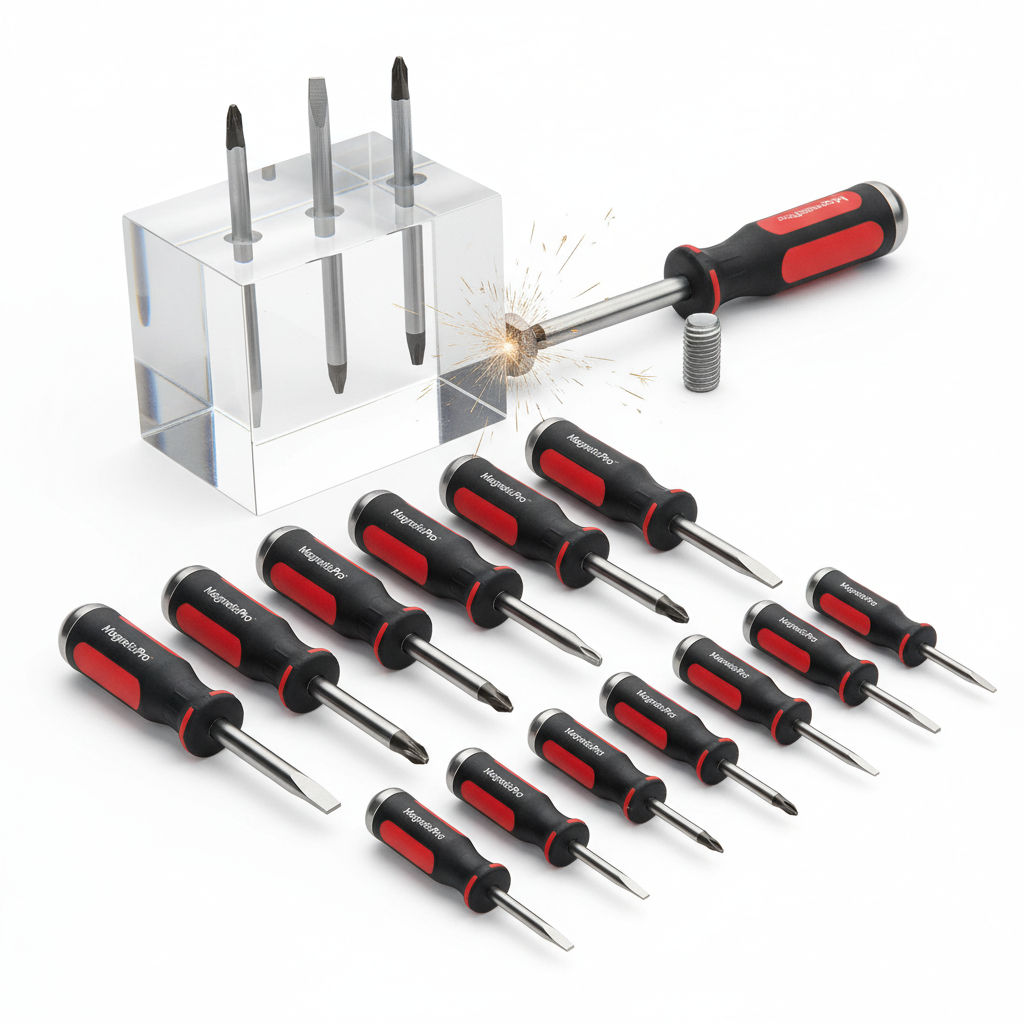 MagneticPro Screwdriver Set 12pc Cushion Grip