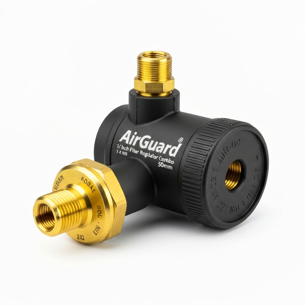 AirGuard 1/4 Inch Filter Regulator Combo