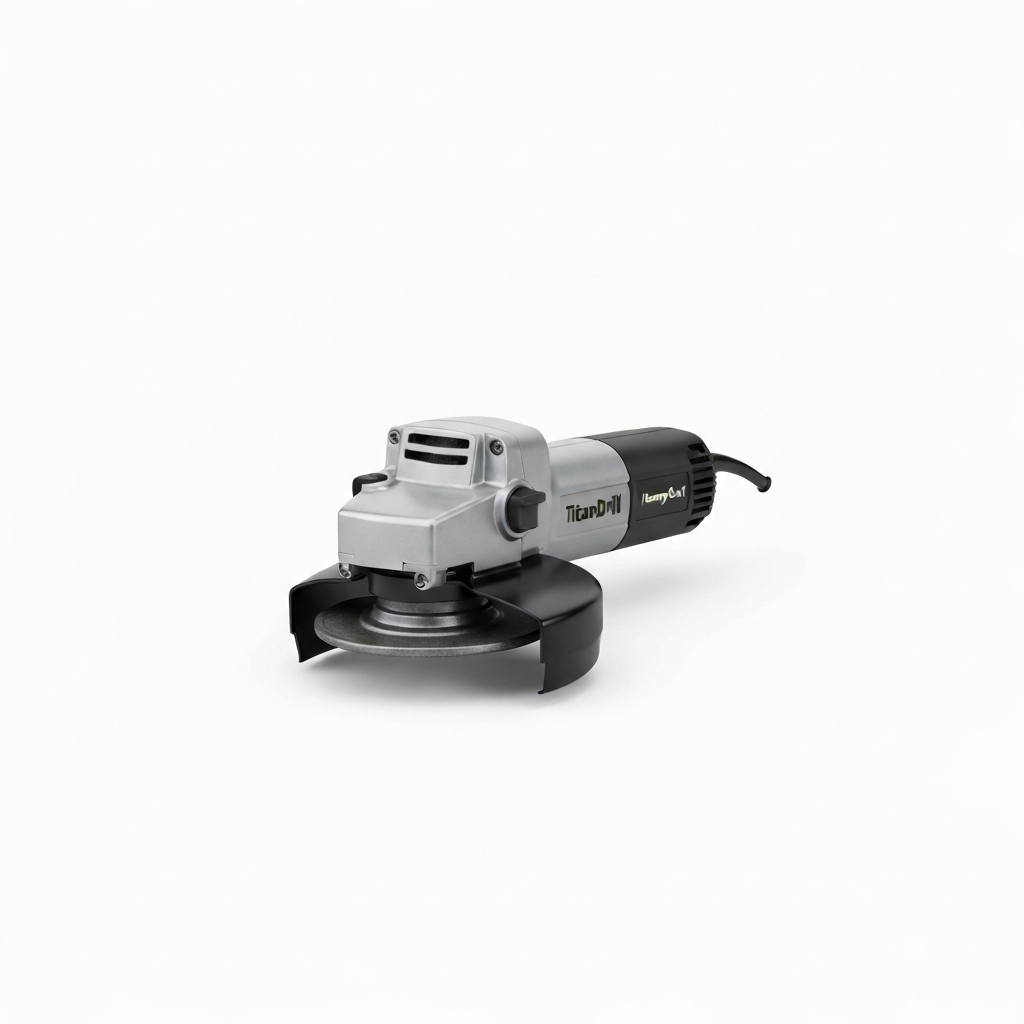 TitanDrill HeavyCut 9 Inch Angle Grinder