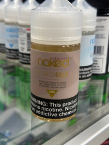 Eurogold 3mg Naked Tobacco 100 Juice