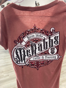 Blush V-Neck T-shirt