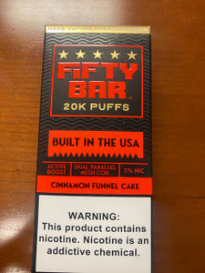 Cinnamon Funnel Cake 20k Disposable