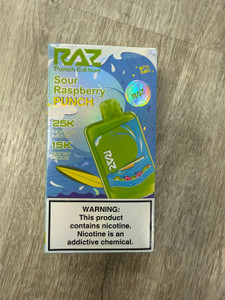 Sour Raspberry Punch 25k Disposable