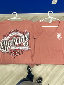 Blush Woman V-Neck T's