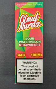 Sour Watermelon Strawberry 3mg juice