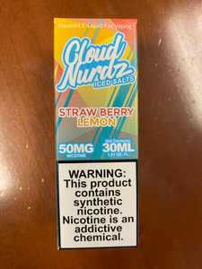 Iced Strawberry lemon 50mg iced Salt