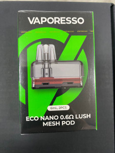 ECO Nano 0.6ohm Pod 2PK Vaporesso