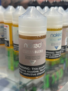 Cuban Blend 3mg Naked 100 Tobacco Juice