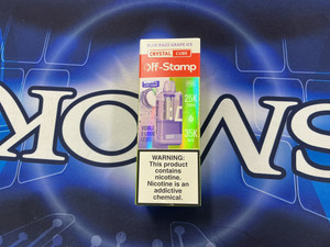 Blue razz grape ice 35K POD