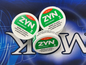 Spearmint 3mg pouches