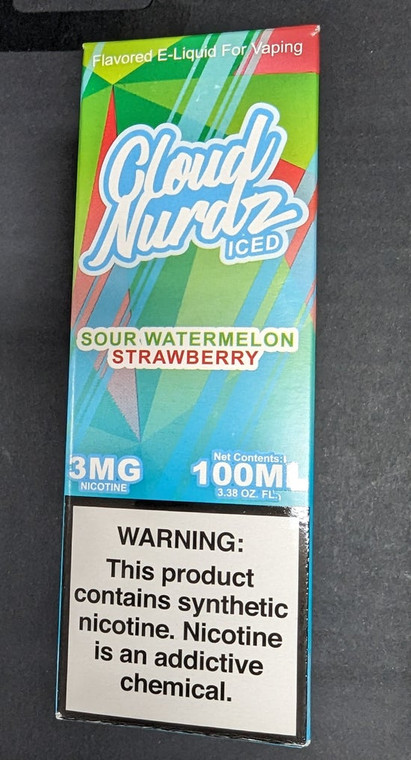 Iced Sour Watermelon Strawberry 3mg juice
