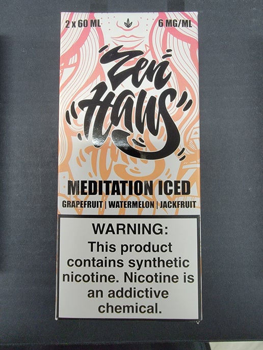 Meditation iced 6mg e liquid